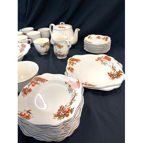 898 - Part art deco style tea/ dinner service