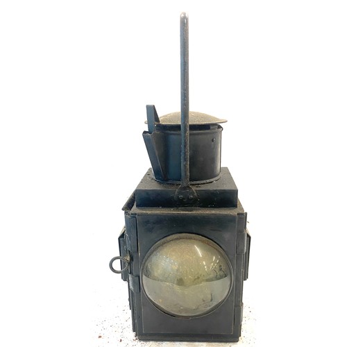 648 - Vintage British Rail / Railways Bulleyes Tail Lamp Lantern with burner