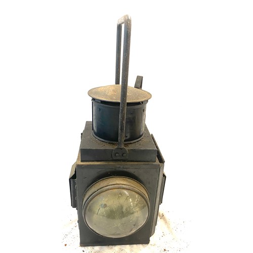 648 - Vintage British Rail / Railways Bulleyes Tail Lamp Lantern with burner