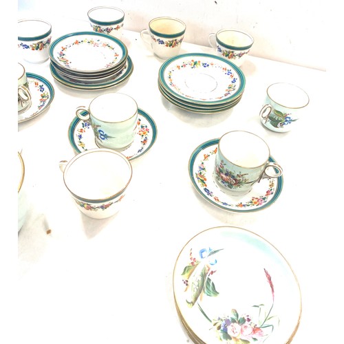 830 - Victorian hand painted porcelain