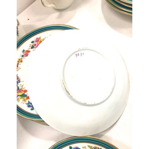 830 - Victorian hand painted porcelain