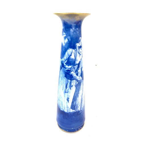 660 - Royal Doulton Children vase, approximate height 13 inches , item does has a Chip to rim