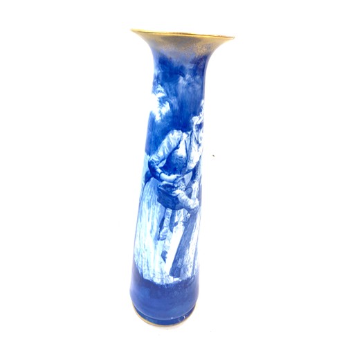 660 - Royal Doulton Children vase, approximate height 13 inches , item does has a Chip to rim