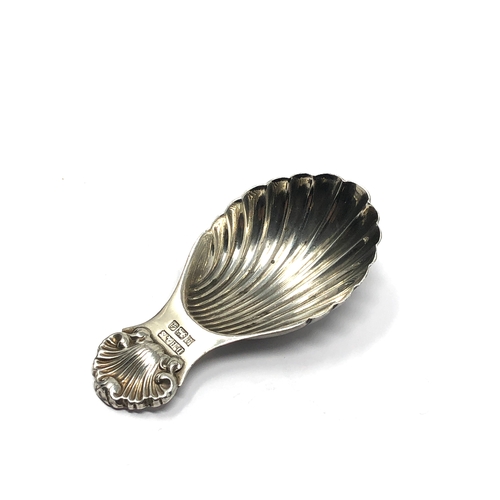 44 - vintage  silver tea caddy spoon