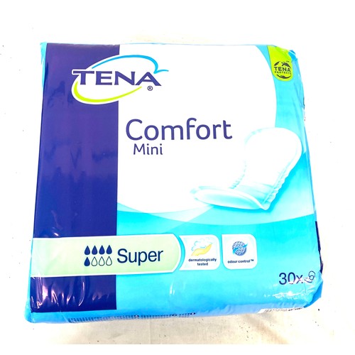 845 - 6 Packets 30 Tenna confort mini pads