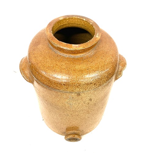 746 - Vintage earthenware pot, 16 inches tall