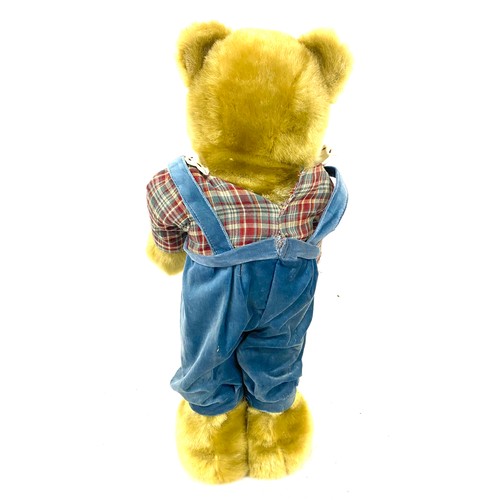 700 - Vintage standing teddy bear 23 inches tall