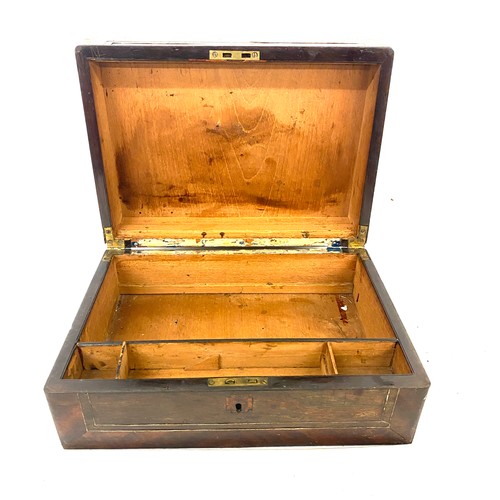 662 - Vintage Mahogany writing box