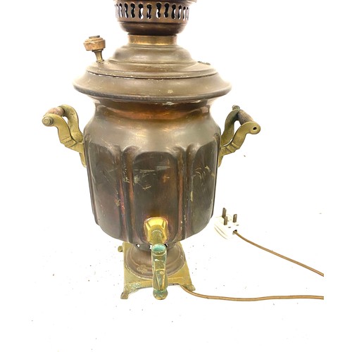 774 - Vintage copper oil lamp