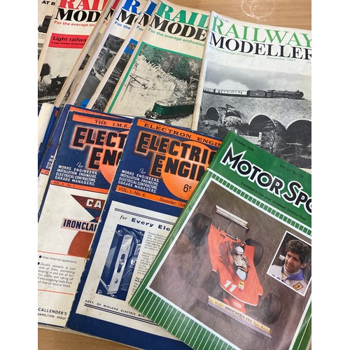 770 - Large selection of Model engine/ Railway model/ motor sport magazines