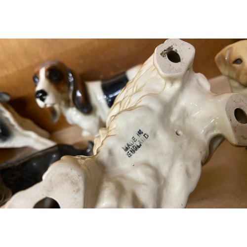 685 - Large selection of assorted animal pottery figures