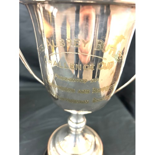 969 - Two EPNS trophies to include The Jinx Challenge Cup and The Aubrey Butler Challenge Cup- tallest mea... 