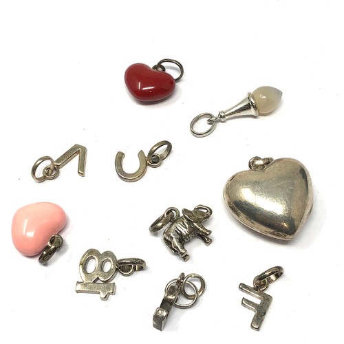 325 - x 10 .925 links of london charms (30g)