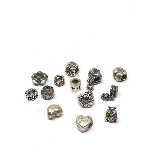 328 - x 12 .925 pandora charms (35g)