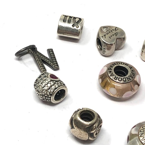 352 - x 12 .925 pandora charms (37g)