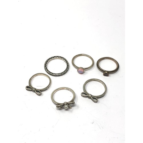 361 - x 6 .925 pandora rings (15g)