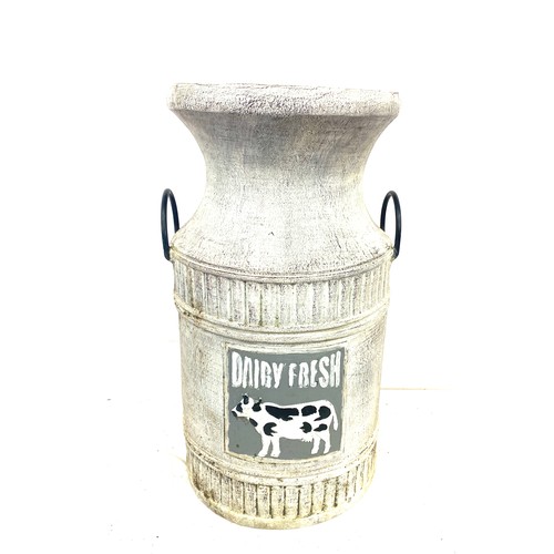 772 - Pot Dairy fresh milk churn, overall height 19 inches