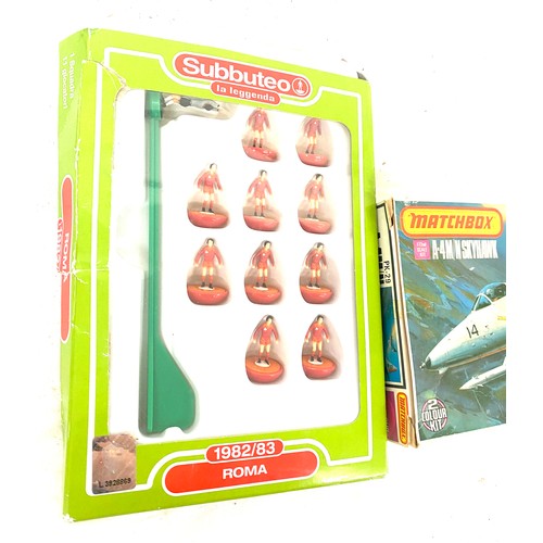 951 - Vintage Subbuteo table soccer, with Roma team 1982/83