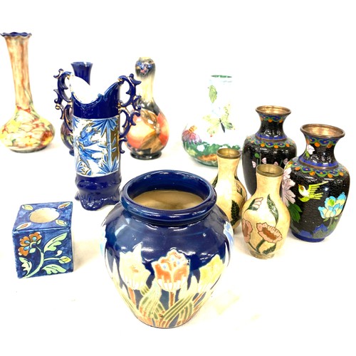 73 - Selection vintage decorative vases