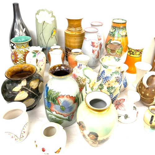 220 - Selection vintage decorative vases