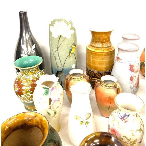 220 - Selection vintage decorative vases