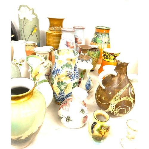 220 - Selection vintage decorative vases