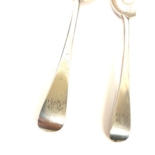 512 - London 1920 hallmarked silver spoons by Charles Maine