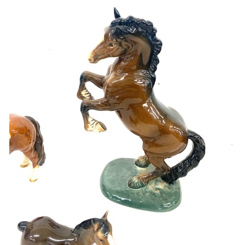 498 - Selection of 3 vintage Beswick Horses