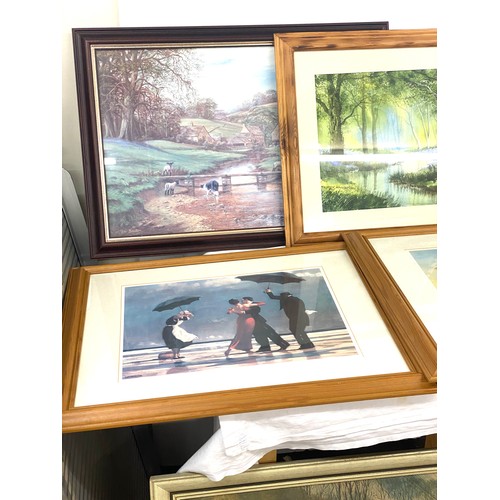 228 - Large selection of assorted framed prints