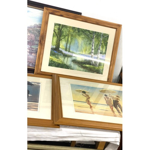 228 - Large selection of assorted framed prints