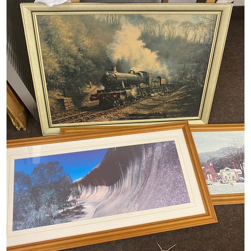 228 - Large selection of assorted framed prints