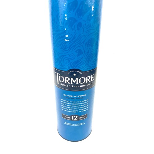 29 - Cased Tormore Single Speyside Malt Scotch whisky Aged 12 Years, The pearl of Speyside
