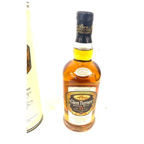 21 - Cased Glen Turner Single Malt Aged 12 Years Scotch whisky, Highland Malt