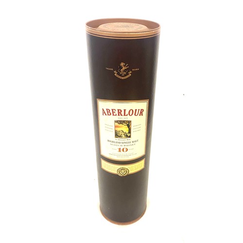 38 - Cased Aberlour single malt scotch whisky 10 years old