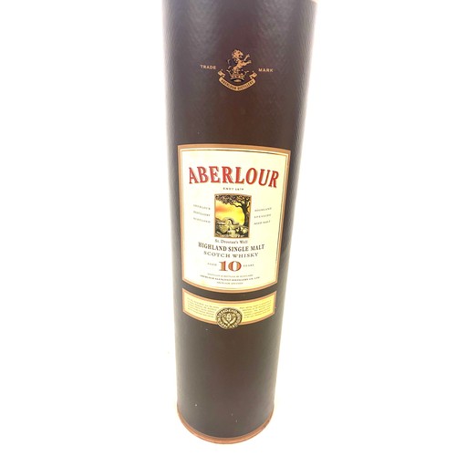 38 - Cased Aberlour single malt scotch whisky 10 years old