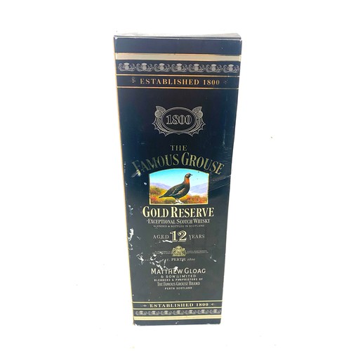10 - Cased The Famous Grouse Gold Reserve Exceptional Scotch Whisky Aged 12 Years