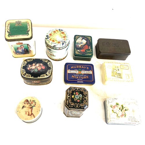 169 - Selection of advertising tins