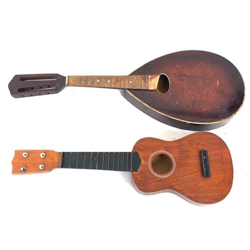 101 - Antique Mandolin and Ukulele