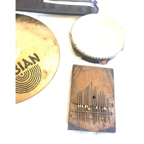 195 - Selection of assorted musical instruments