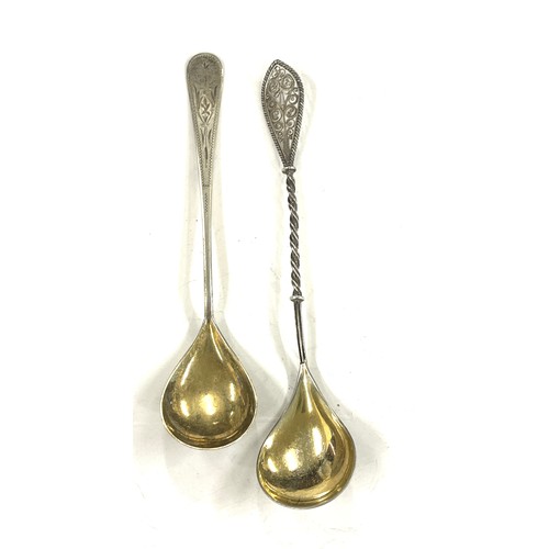 628 - 2 Marius Hammer Norwegian 830 silver spoons, approximate weight 35g