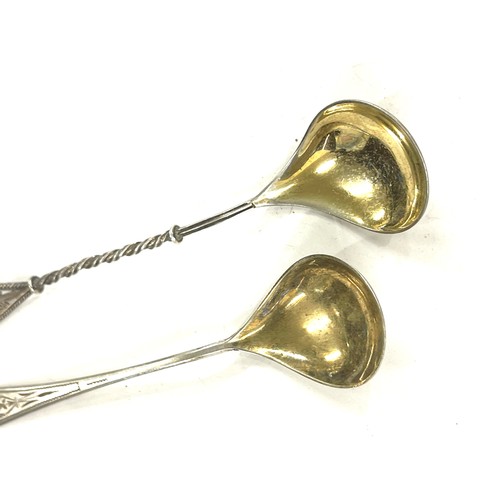 628 - 2 Marius Hammer Norwegian 830 silver spoons, approximate weight 35g