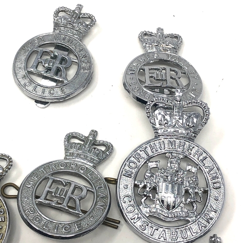 422 - 10 vintage police badges