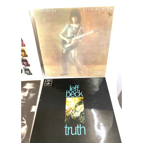 119 - Selection of Jeff Beck 4 vinyl records includes 