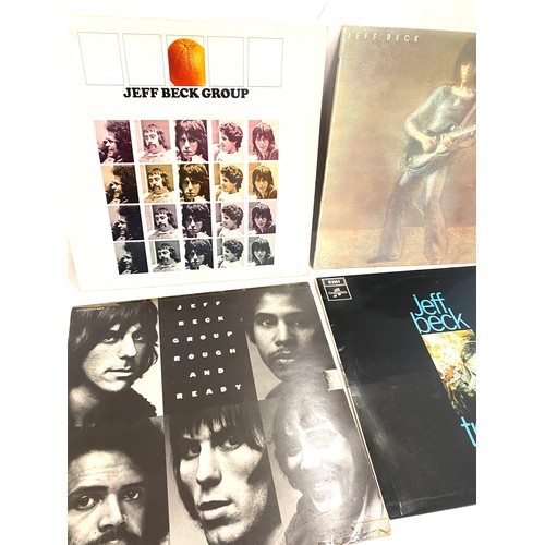 119 - Selection of Jeff Beck 4 vinyl records includes 