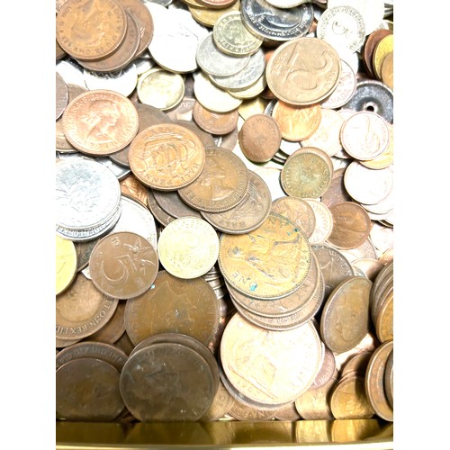 436 - Large selection of vintage foreign and British coins