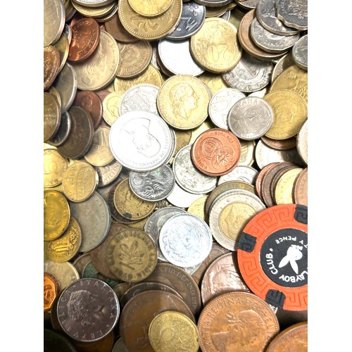 436 - Large selection of vintage foreign and British coins