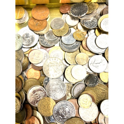 436 - Large selection of vintage foreign and British coins