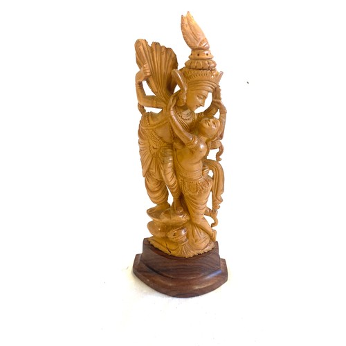 401 - Small Indian god / guru figure, approximate height: 9.4 inches