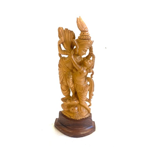 401 - Small Indian god / guru figure, approximate height: 9.4 inches