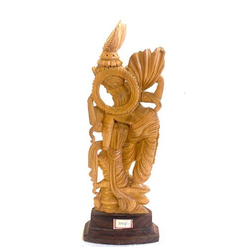 401 - Small Indian god / guru figure, approximate height: 9.4 inches